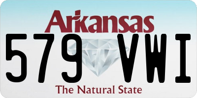 AR license plate 579VWI