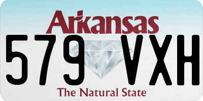 AR license plate 579VXH