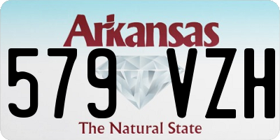 AR license plate 579VZH