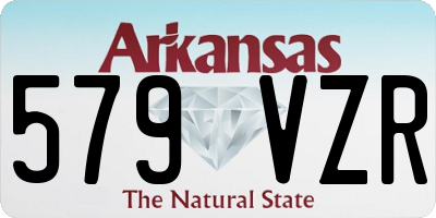 AR license plate 579VZR