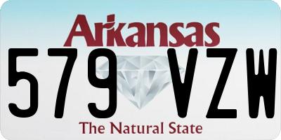 AR license plate 579VZW