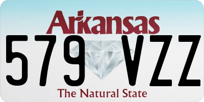 AR license plate 579VZZ