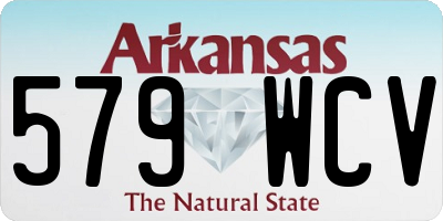 AR license plate 579WCV