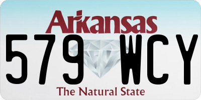 AR license plate 579WCY
