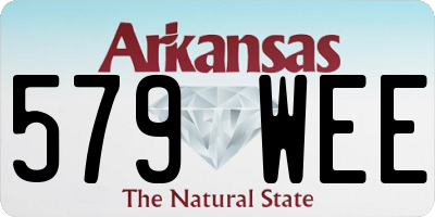 AR license plate 579WEE