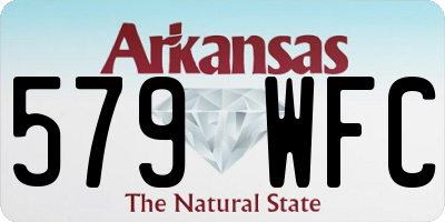 AR license plate 579WFC