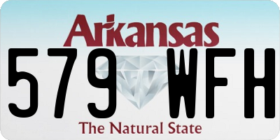 AR license plate 579WFH