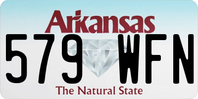 AR license plate 579WFN
