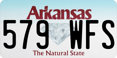 AR license plate 579WFS