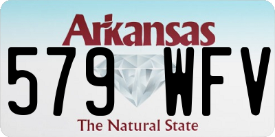 AR license plate 579WFV