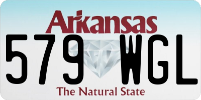 AR license plate 579WGL