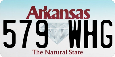 AR license plate 579WHG