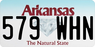 AR license plate 579WHN