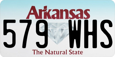 AR license plate 579WHS
