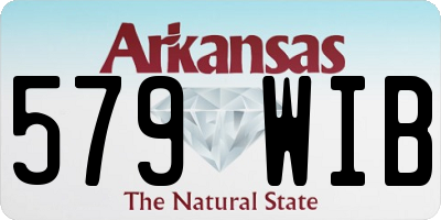 AR license plate 579WIB