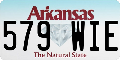 AR license plate 579WIE