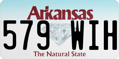 AR license plate 579WIH