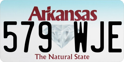 AR license plate 579WJE