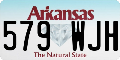 AR license plate 579WJH