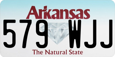 AR license plate 579WJJ