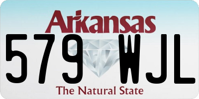 AR license plate 579WJL