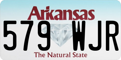 AR license plate 579WJR