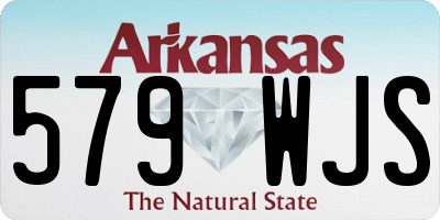 AR license plate 579WJS