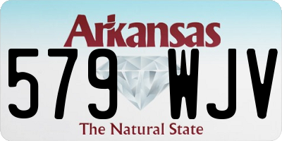 AR license plate 579WJV