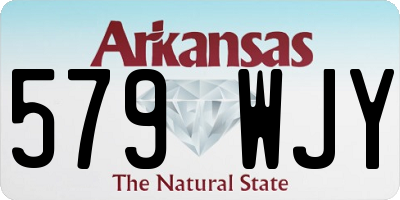 AR license plate 579WJY