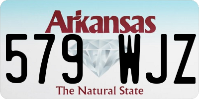 AR license plate 579WJZ