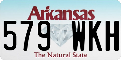 AR license plate 579WKH