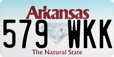 AR license plate 579WKK
