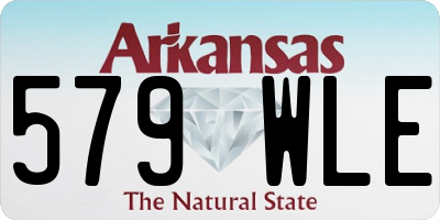 AR license plate 579WLE