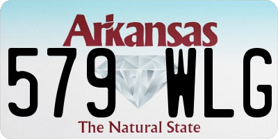 AR license plate 579WLG