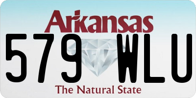 AR license plate 579WLU