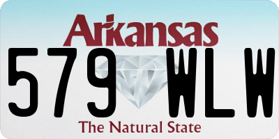 AR license plate 579WLW