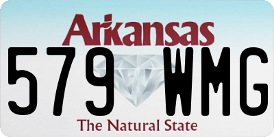 AR license plate 579WMG