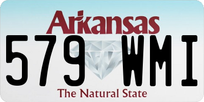 AR license plate 579WMI