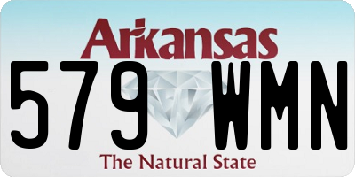 AR license plate 579WMN