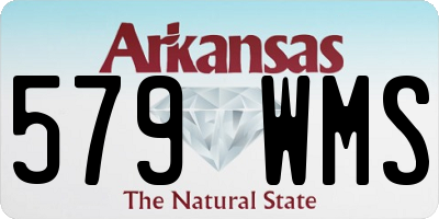 AR license plate 579WMS