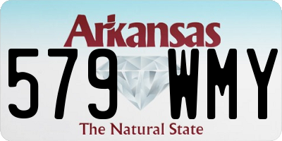 AR license plate 579WMY