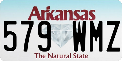 AR license plate 579WMZ