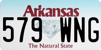 AR license plate 579WNG