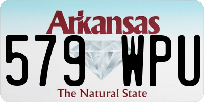 AR license plate 579WPU