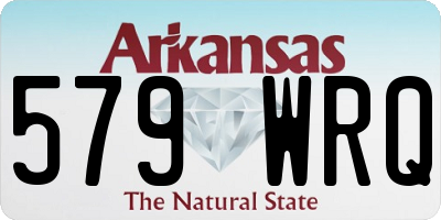 AR license plate 579WRQ