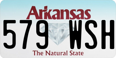 AR license plate 579WSH