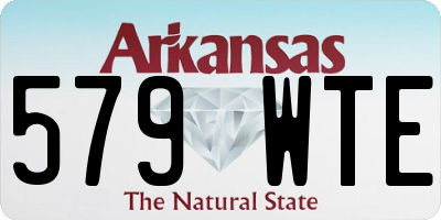 AR license plate 579WTE