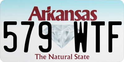 AR license plate 579WTF