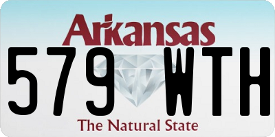 AR license plate 579WTH