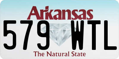 AR license plate 579WTL